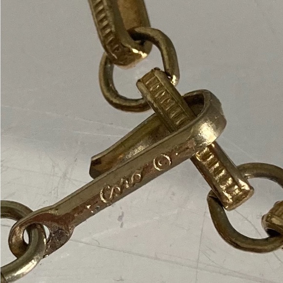 Vintage CORO Necklace 1960’s Signed Textured and Embossed Necklace. - Picture 5 of 7